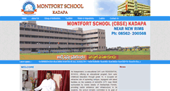 Desktop Screenshot of montfortschoolkadapa.org